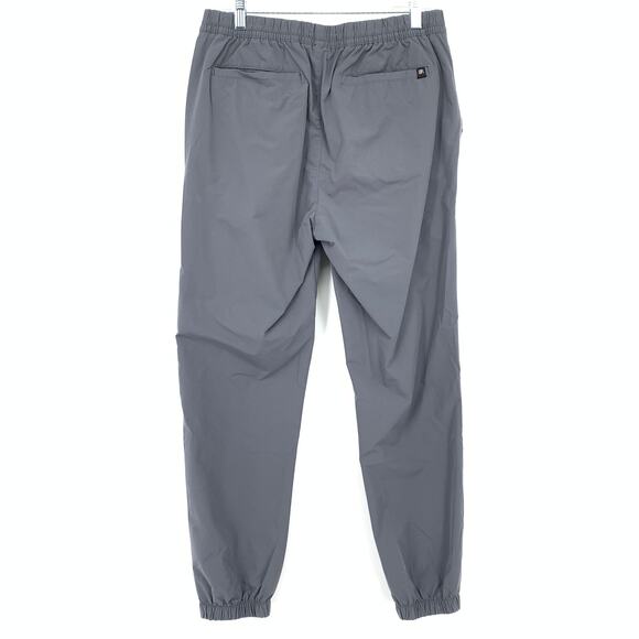 Banana Republic Jogger Pants Pull On Elastic Waist Mens Size Medium Gray *FLAW - Picture 2 of 7